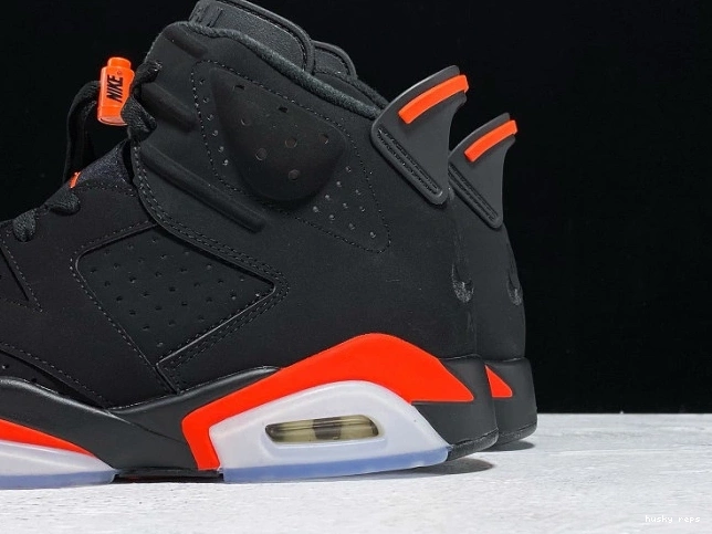 Cheap Husky Retro OG Infrared 6 Black Air Jordan 384664-060 0727